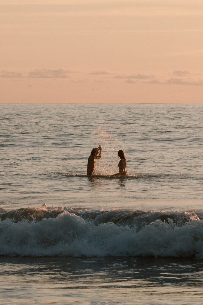 couple surfing beach couples photoshoot in uvita costa rica