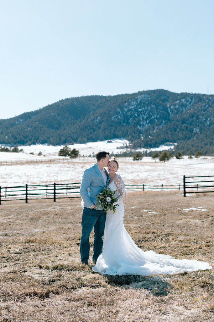 Colorado wedding photographer Spruce Mountain Ranch Wedding