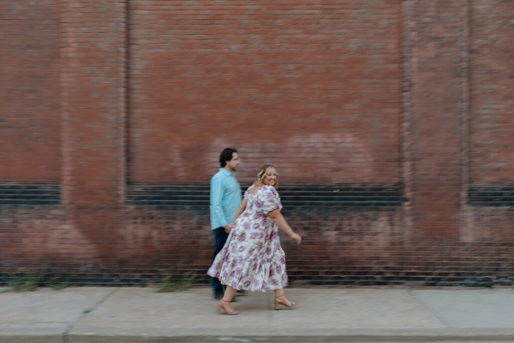 blurry west bottoms couples photoshoot