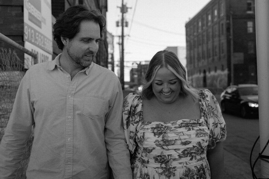 Kansas City couples photoshoot editorial and modern