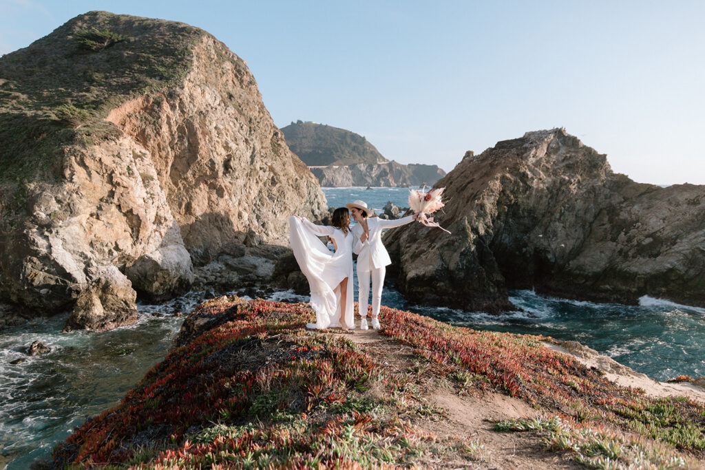 documentary style elopement photography in california