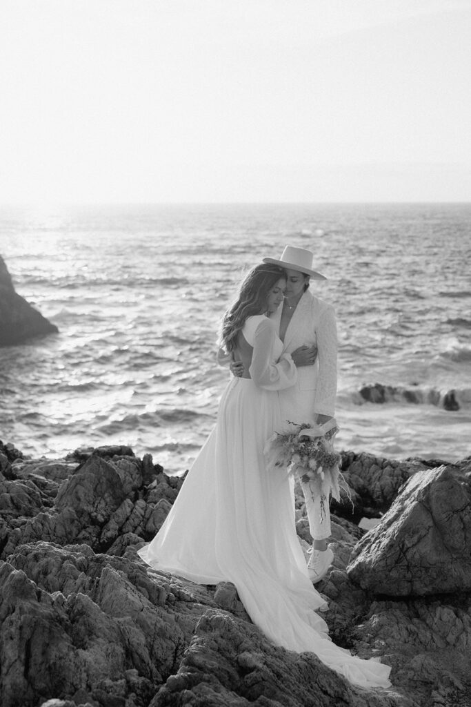 beach wedding photos romantic and intimate