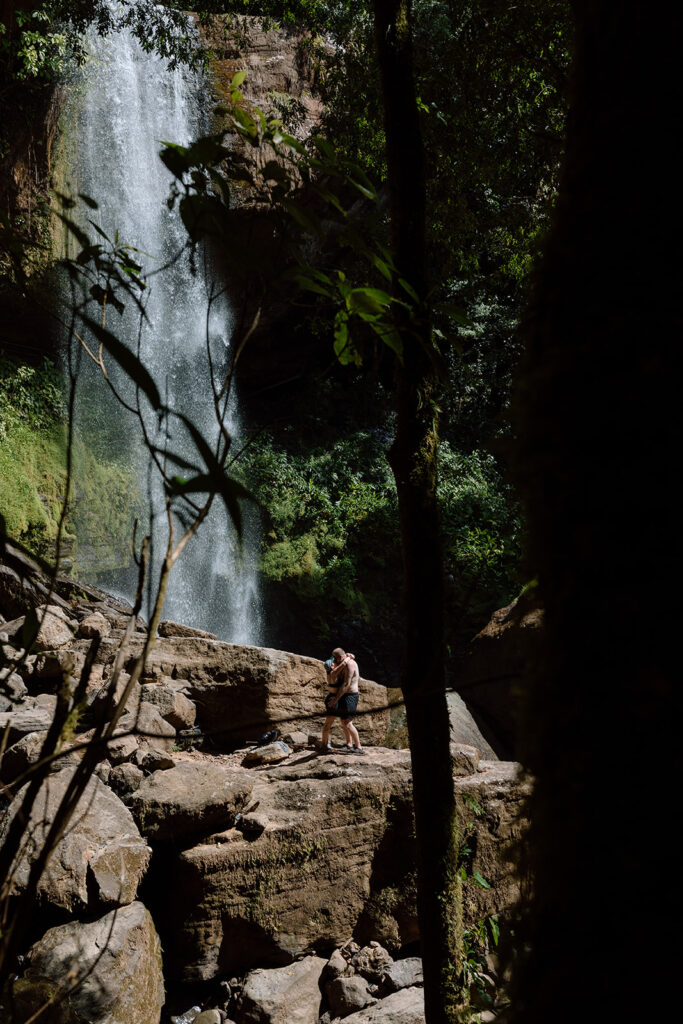 costa rica waterfall photos tropical in the jungle