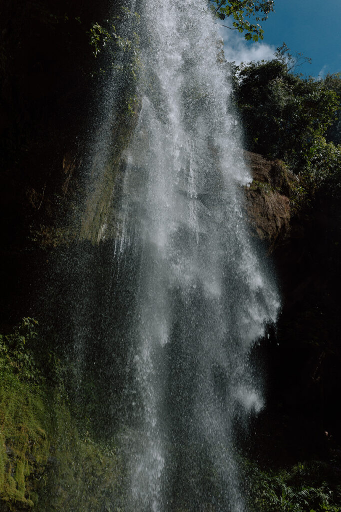 costa rica waterfall photos tropical in the jungle