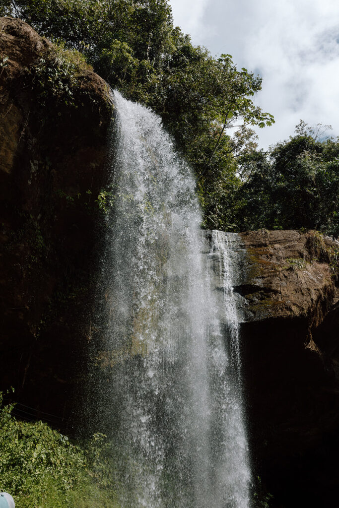 costa rica waterfall photos tropical in the jungle