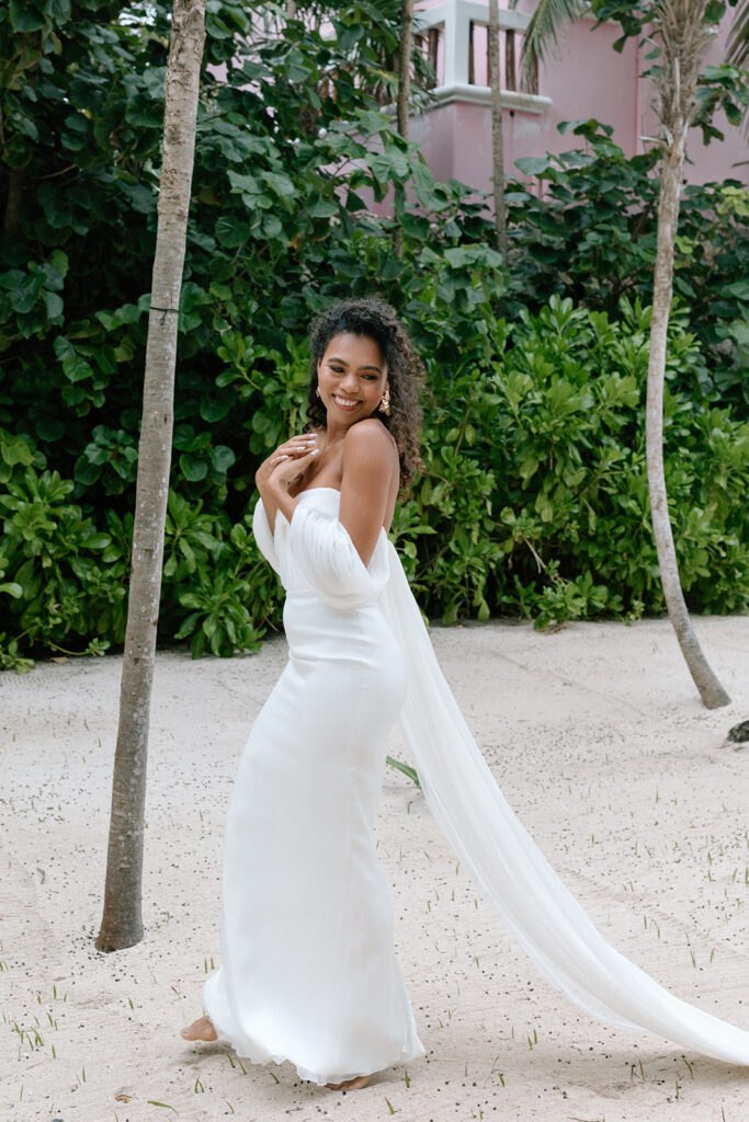 eloping in costa rica on the beach