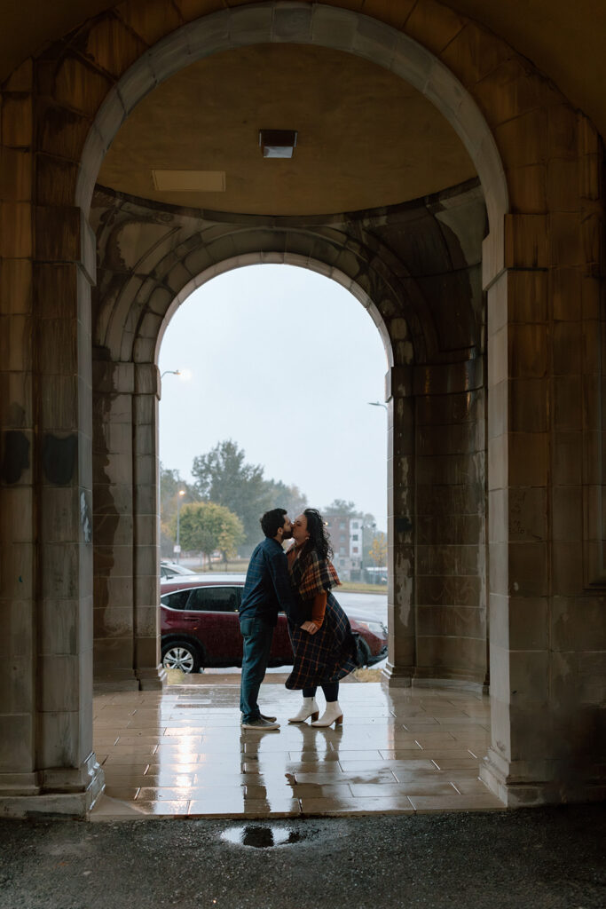 kc romantic couples photography fall engagement