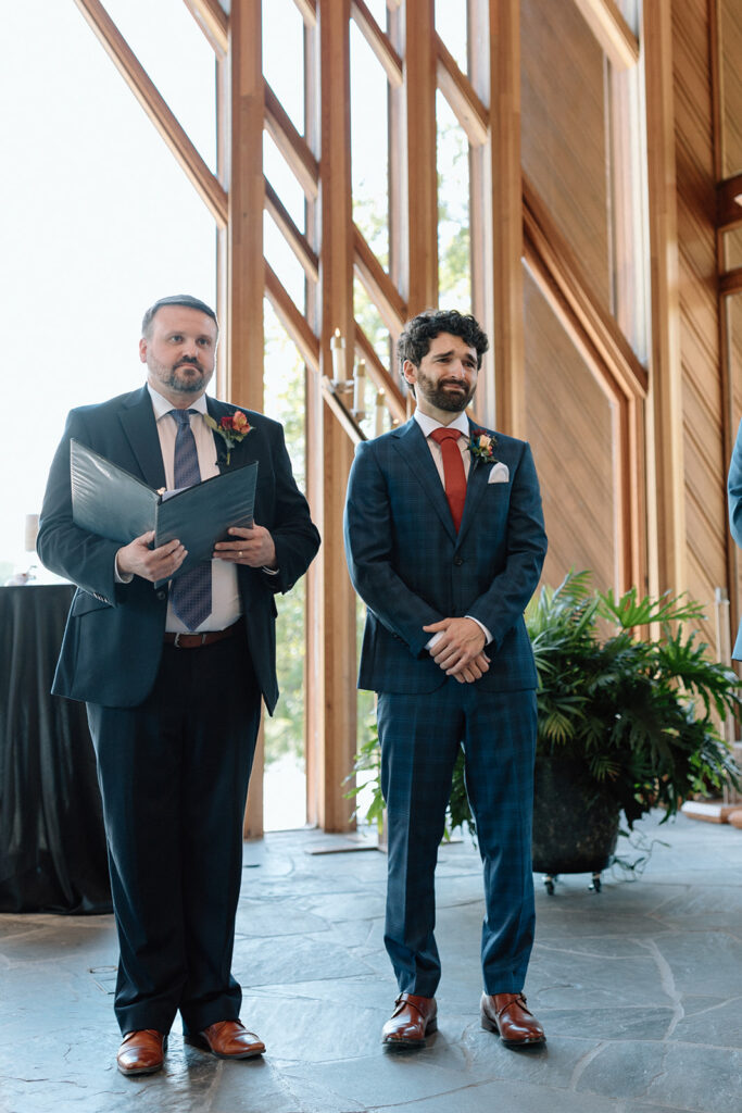 powell gardens wedding ceremony photos