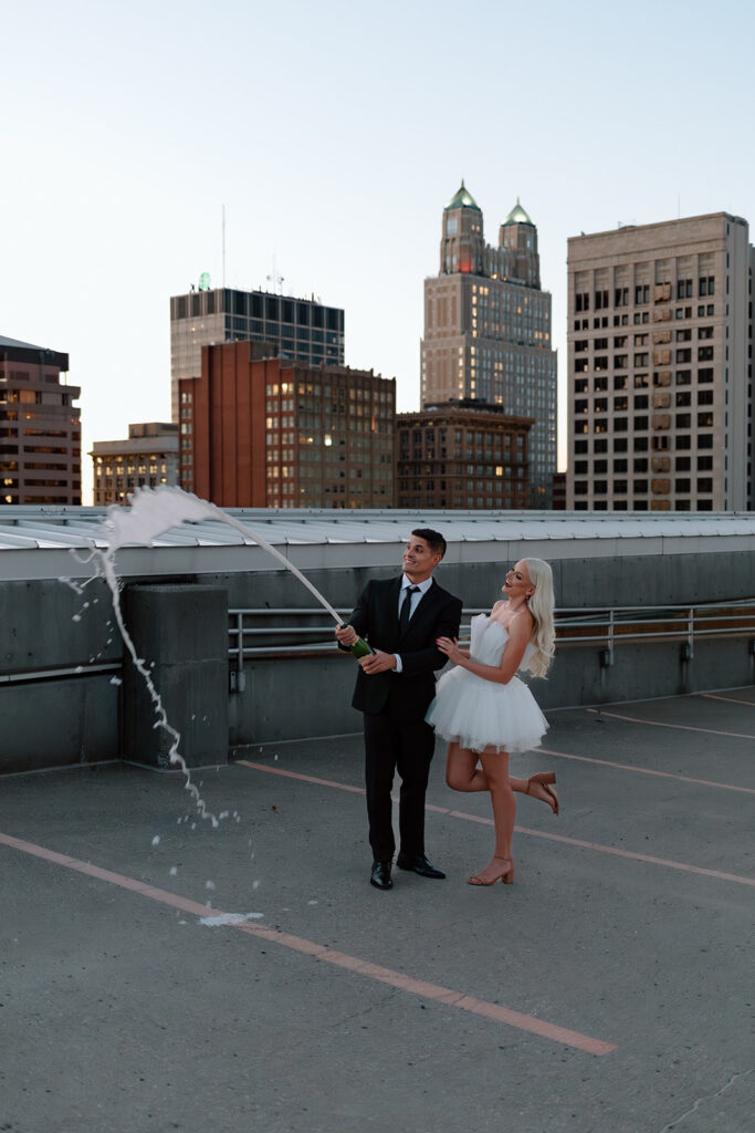 hotel phillips engagement session