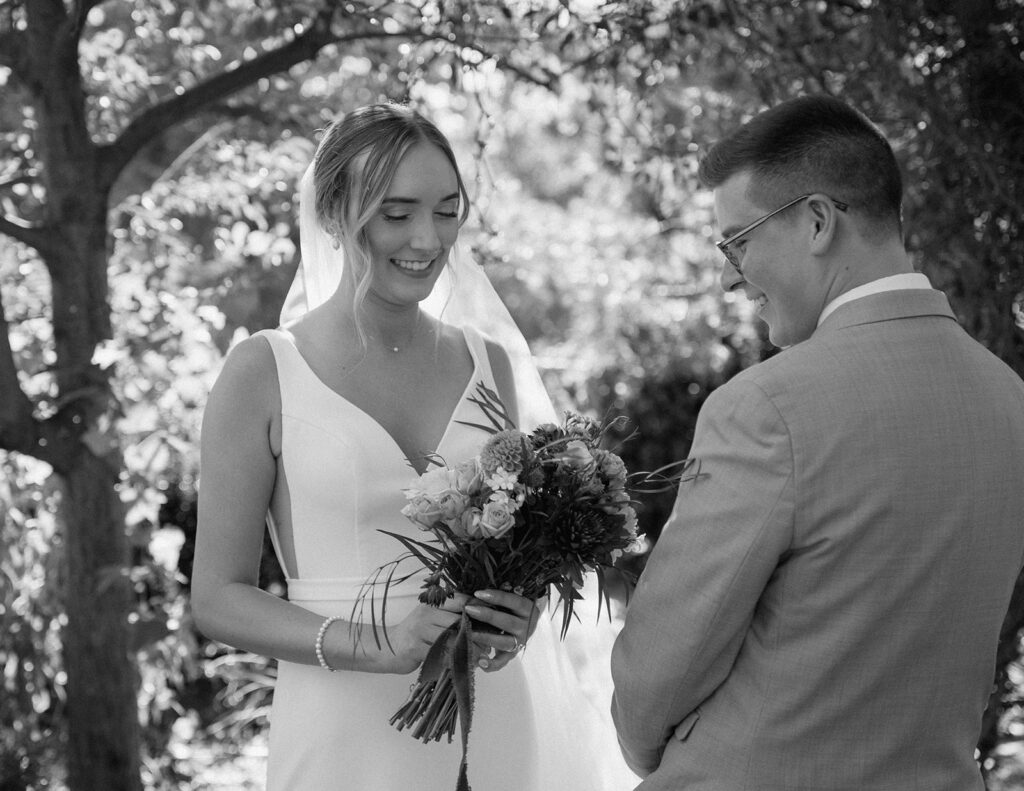 documentary style wedding photos