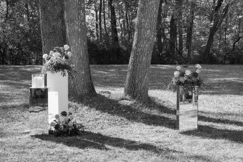 outdoor fall ceremony