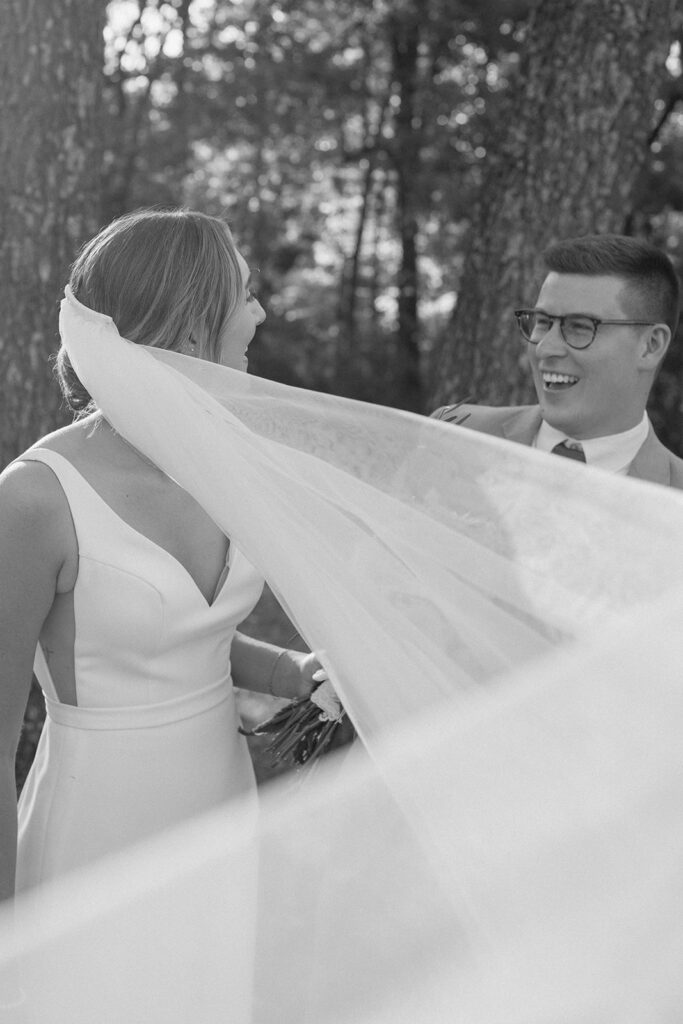 romantic couple photos bride and groom at Kansas City venue
