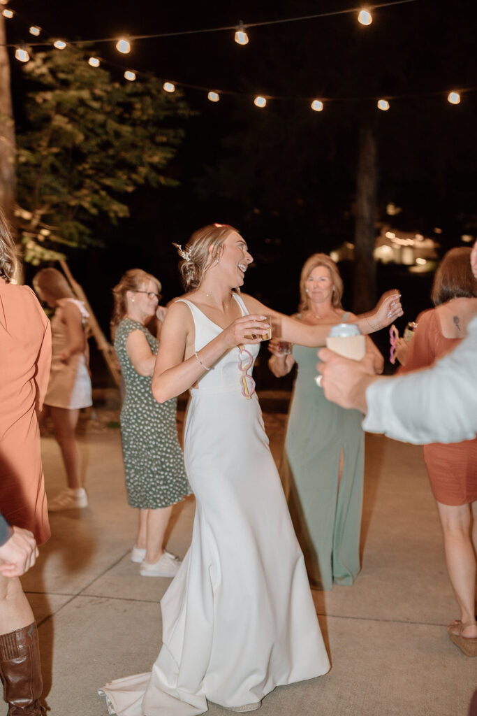 fall wedding at Gather at Red Cedar Gardens