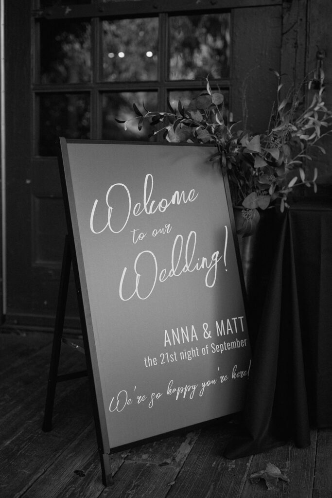 moody wedding details photos