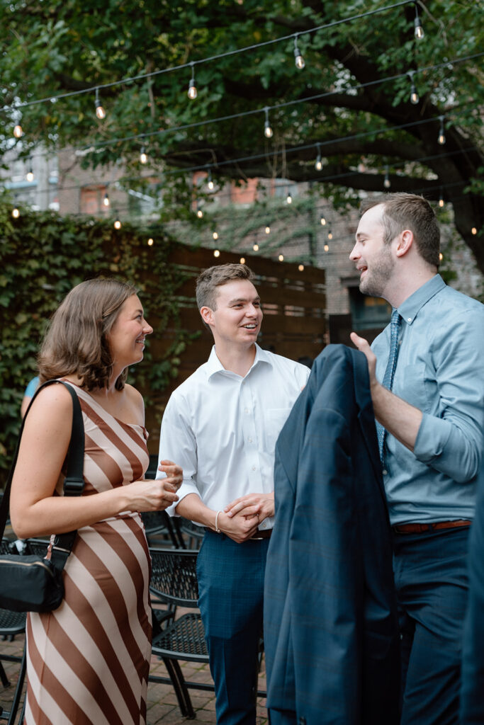 candid guest photos at a Kansas City wedding