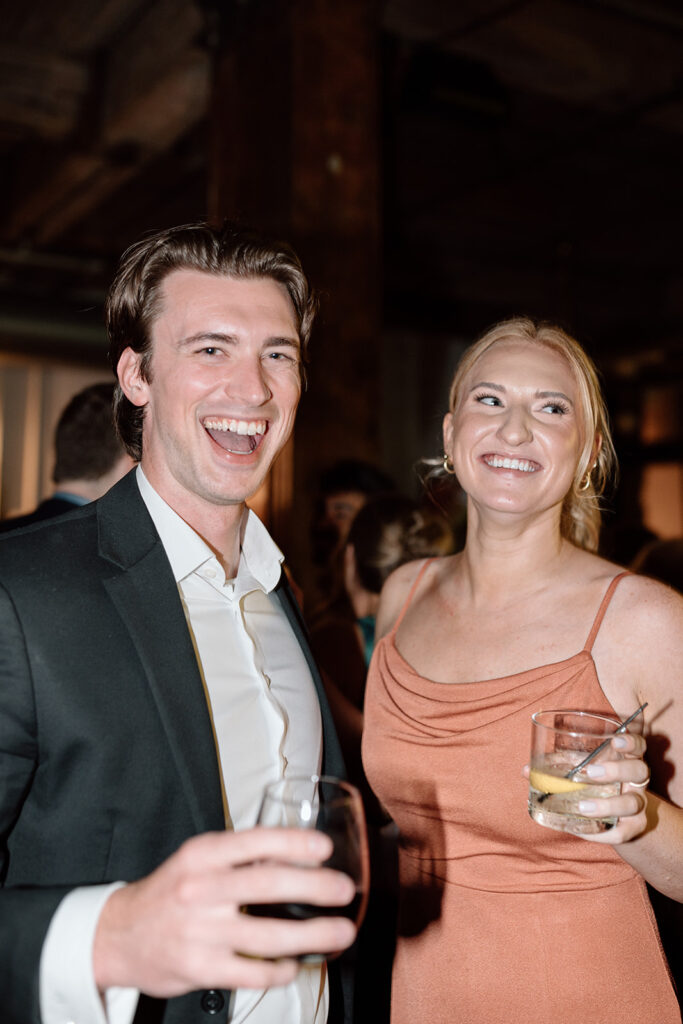 flash wedding reception photos at a Kansas City wedding