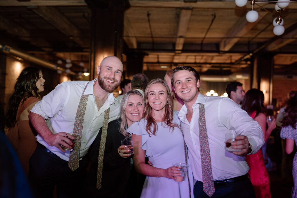 flash wedding photography at a Kansas City venue