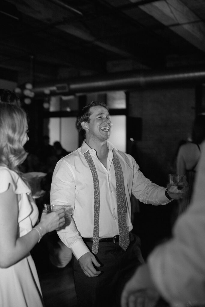 documentary wedding reception photos