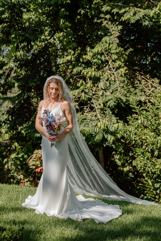 Bridal portraits in Uvita, Costa Rica.