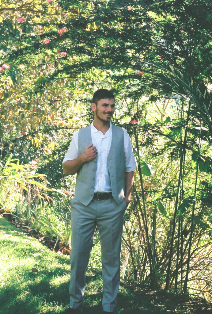 tropical elopement pictures on 35mm film