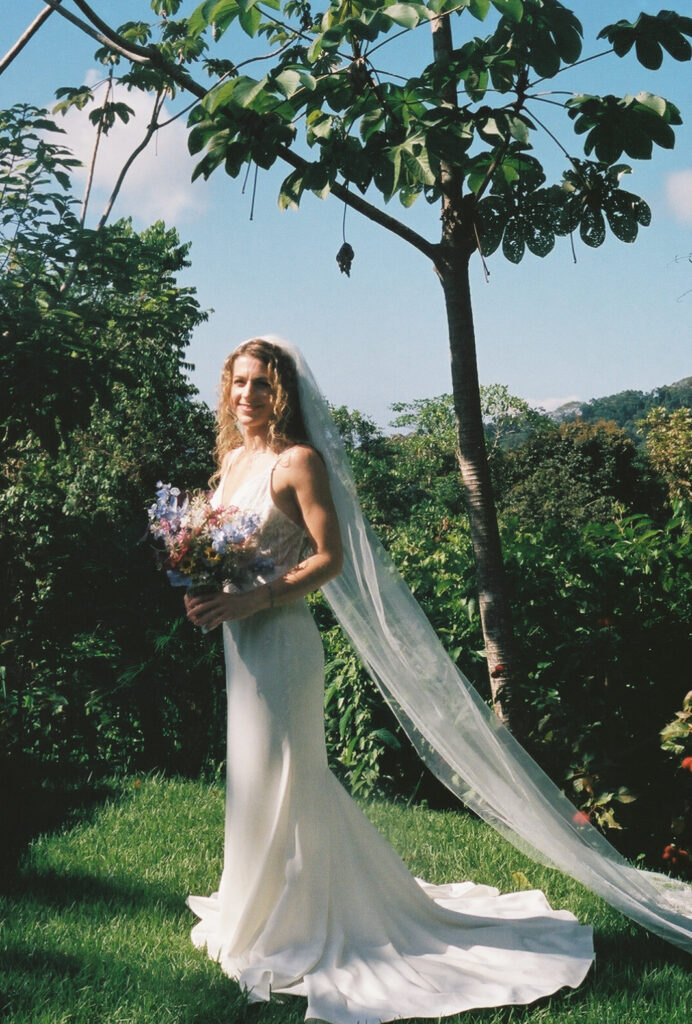 tropical elopement pictures on 35mm film