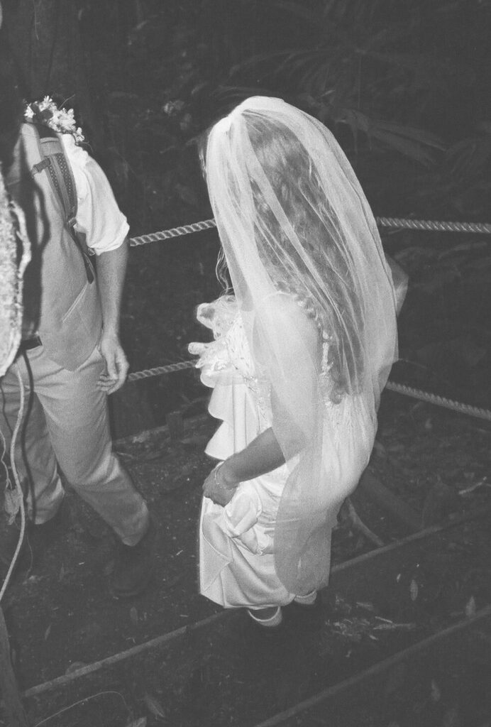 tropical elopement pictures on 35mm film