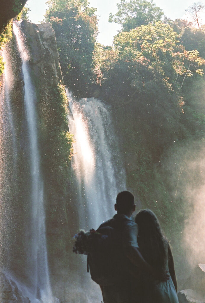 tropical elopement pictures on 35mm film
